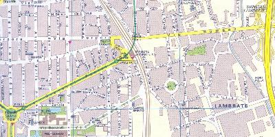 mappa come raggiungerci a Milano